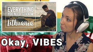 American Reacts to Lithuania