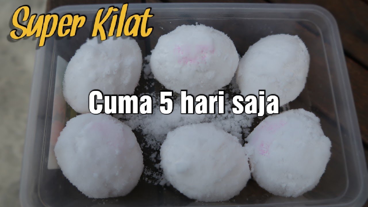 CARA MEMBUAT TELUR ASIN DENGAN CEPAT