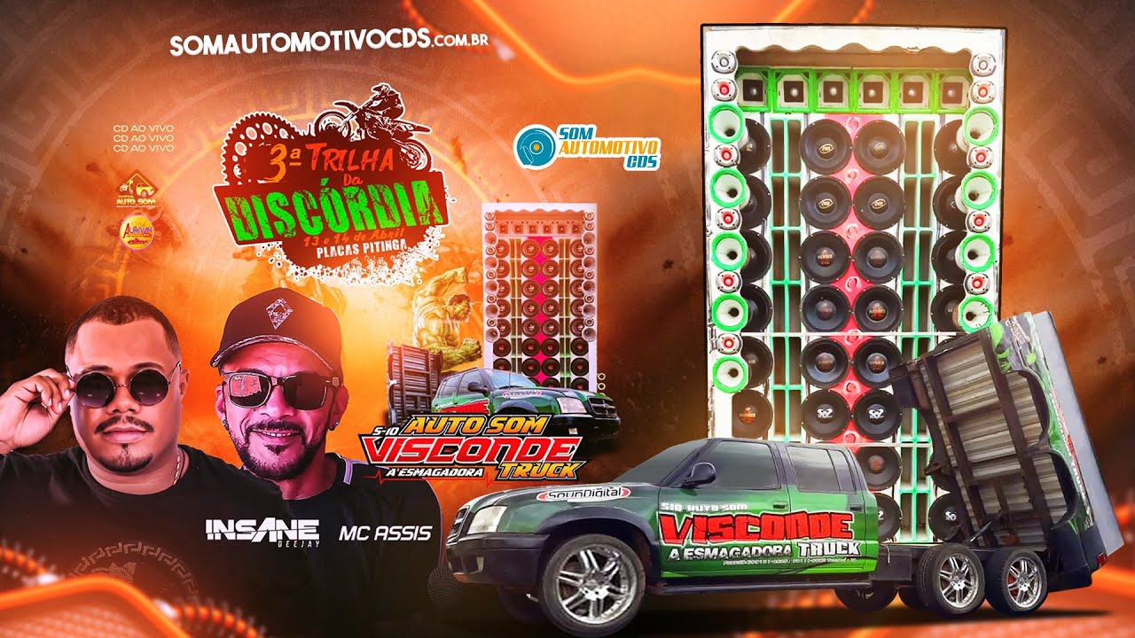 CD 3ª TRILHA DA DISCÓRDIA - INSANE DJ E MC ASSIS AO VIVO - YouTube