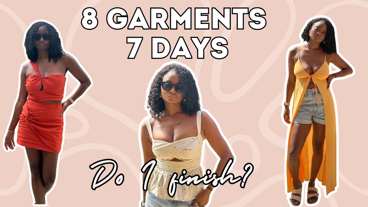 I Tried to Sew 8 Outfits Before My Holiday… Here’s What I Actually Finished