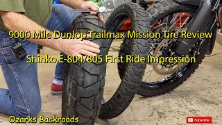 9000 Mile Dunlop Trailmax Mission Tire Review