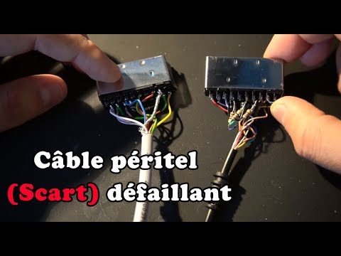 Câble péritel (Scart) défaillant