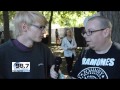 Ross Mahoney interviews Gwil from Alt-J at Lollapalooza 2013