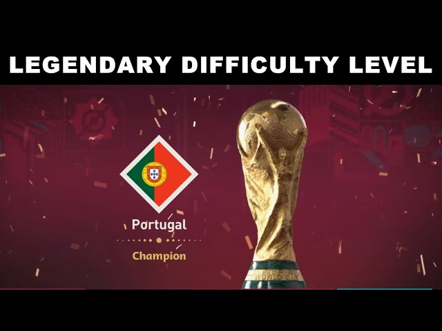 PORTUGAL FIFA WORLD CUP CHAMPION !!!, TOURNAMENT JOURNEY