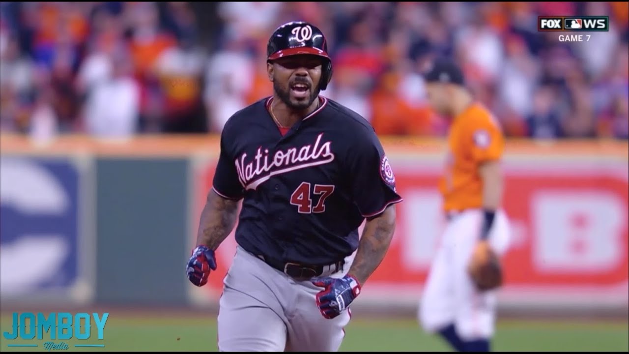 The Nationals Take The Lead In The 7th Inning Of Game 7 Of The World
