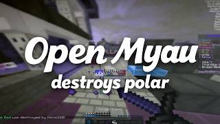Openmyau Client - This Free Minecraft Client Destroys Polar Anticheat | Hacked Client