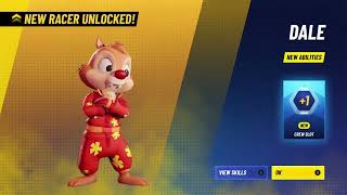 Disney Speed Storm New Racer Unlocked - Dale
