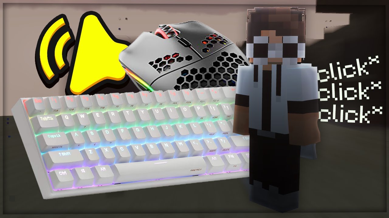 Keyboard & Mouse Sounds *VERY CLICKY* | Hypixel Bedwars