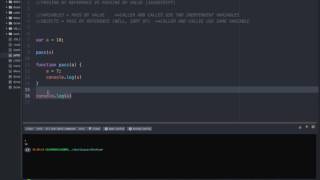 Passing by value vs passing by reference javascript