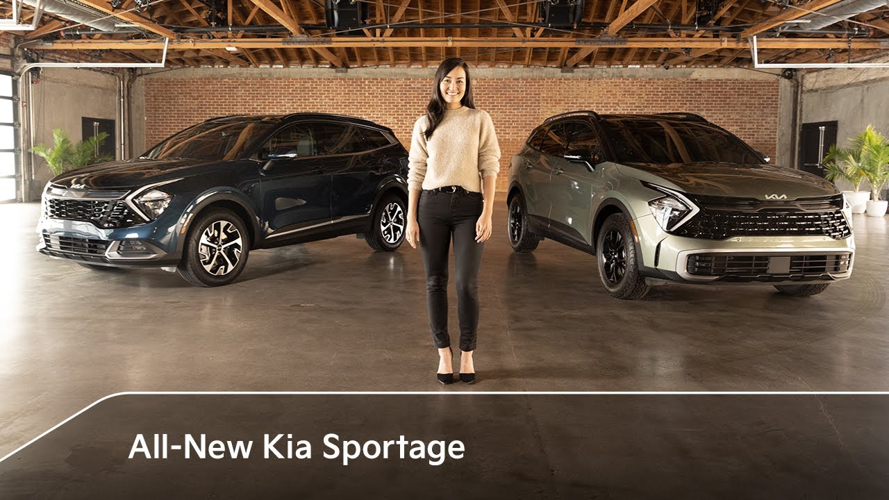 All-New 2023 Kia Sportage and Sportage Hybrid Feature Tour 