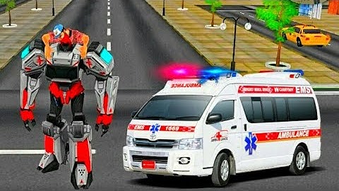 Rescue Robot Ambulance Doctor Robot Transformation Game 2020 #5 And Gameplay Android