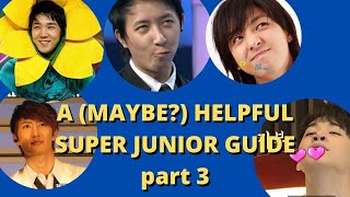 Super Junior Members guide (Hangeng, Kangin, Kibum, Zhoumi, Henry) 2021