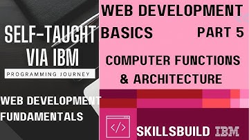 Part 5 - Module 1, Computer operation_ Web Development Basics_ Web Development Fundamentals tutorial