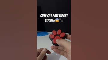 3D Printed Cat Paw Fidget Clicker 🐾 #shorts #shortvideo #3dprinting