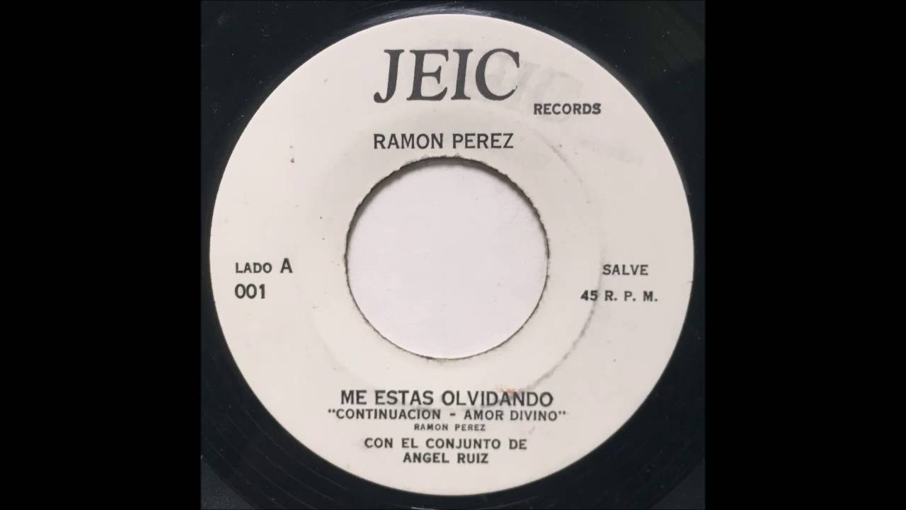 Ramon Perez Me Estas Olvidando