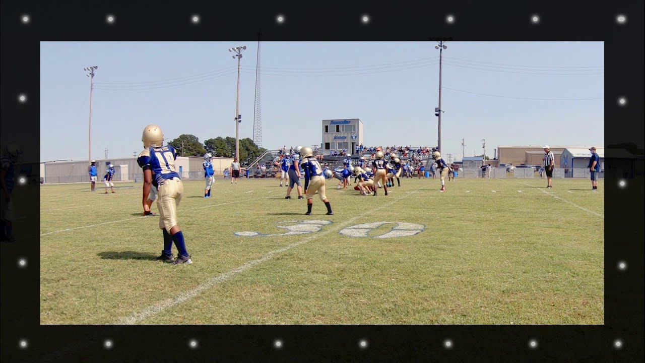 Marked Tree Youth Indians vs Cross County Thunderbirds YouTube