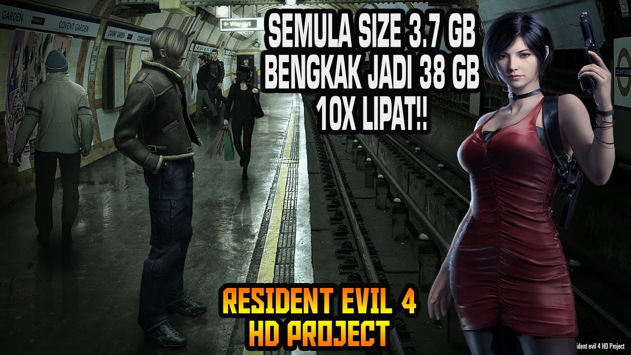 Size Sampai 38 GB! Sebagus Apa Grafisnya? RESIDENT EVIL 4 HD PROJECT -  YouTube