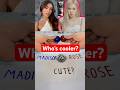 Madison Beer vs Rosé: Who is Cuter? #kpop #viral #shorts