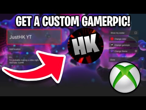 *NEW* How To Get Custom Gamerpic On Xbox One! (no pc/phone needed!)