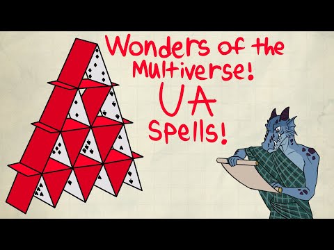 Card spells in Wonders of the Multiverse UA! - Dnd 5e!