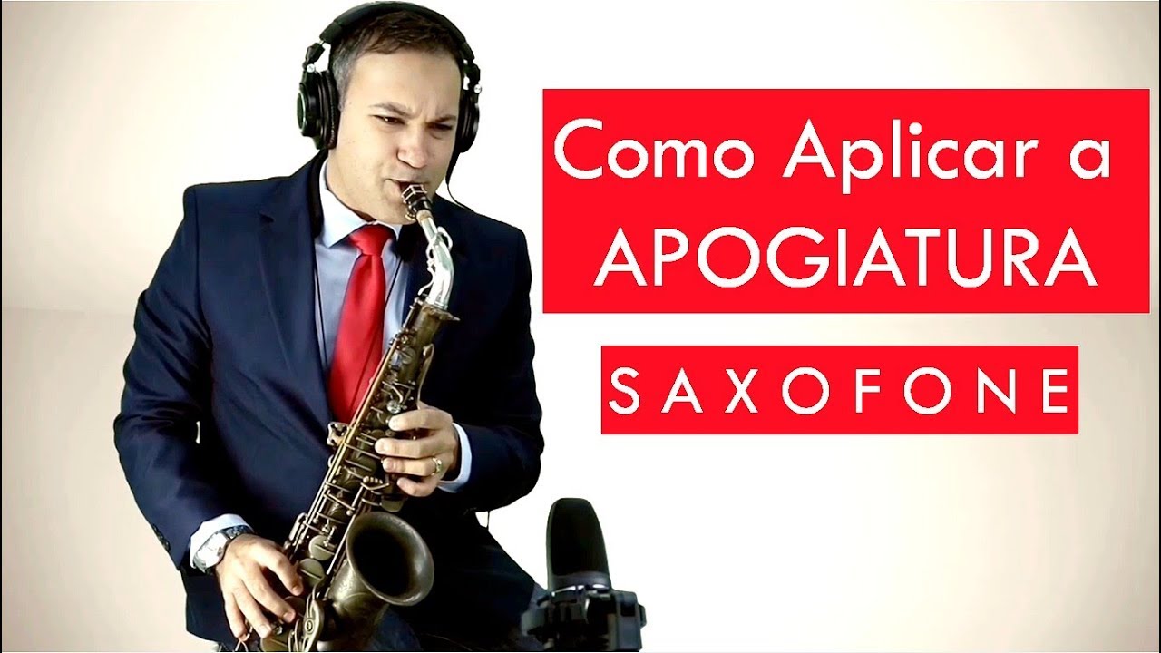 Aplicando a Apogiatura no  SAXOFONE - landersax  '◡'