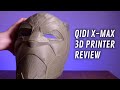 3D Printed Black Panther Mask - QIDI X-MAX 3D Printer Review