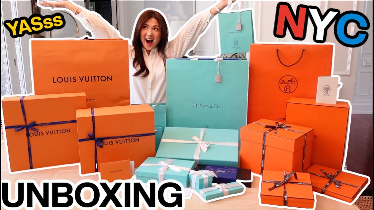 LUXURY HAUL  Louis Vuitton, Tiffany & Co. & what I got at Bergdorf's that  I wasn't supposed to buy! 