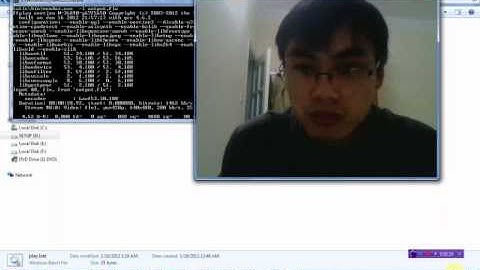 Convert Mp4 to flv using ffmpeg
