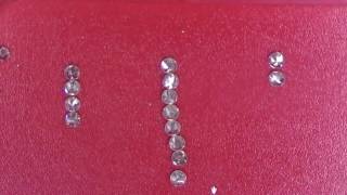 Re-using single cut diamonds, average 1.5mm