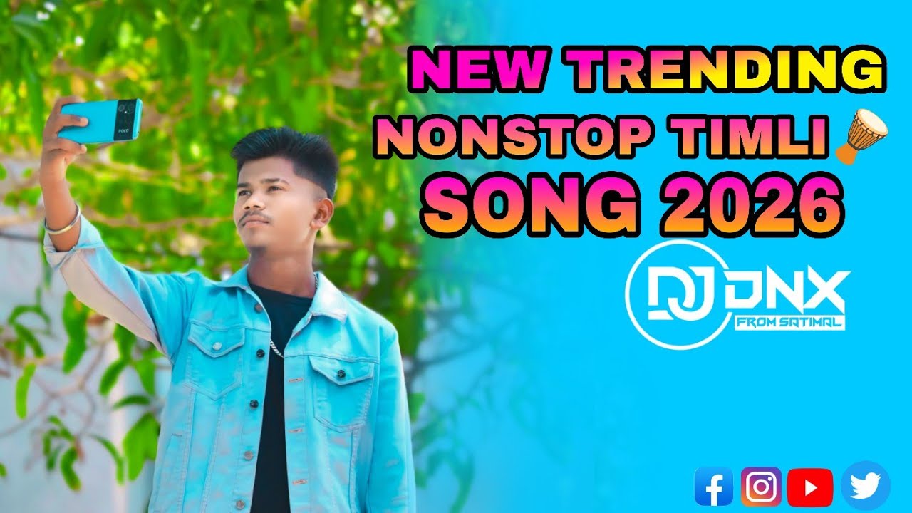 NONSTOP NEW TIMALI SONG TARPA 🪘2026 DJ DNX FROM SATIMAL💯🥁