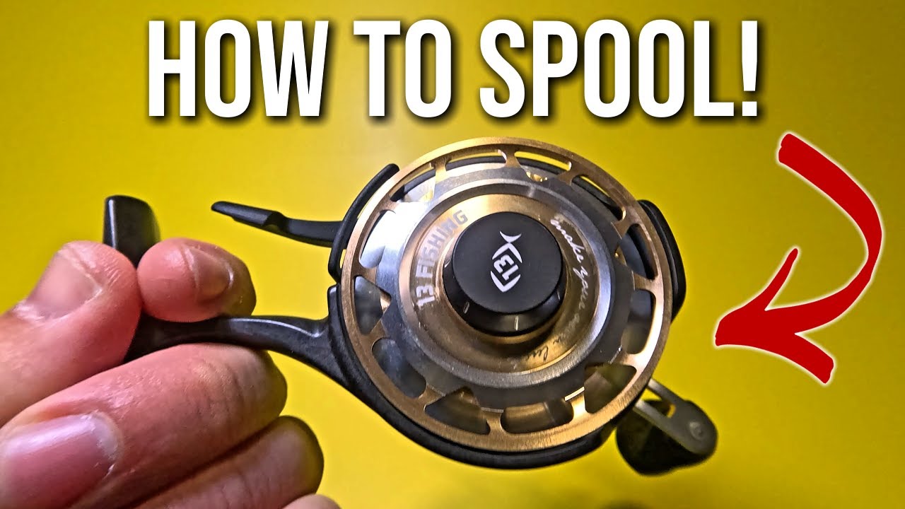 How to switch Eagle Claw inline ice reel from left hand to right hand