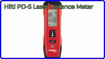 REVIEW (2025): Hilti PD-S Laser Distance Meter. ESSENTIAL details.