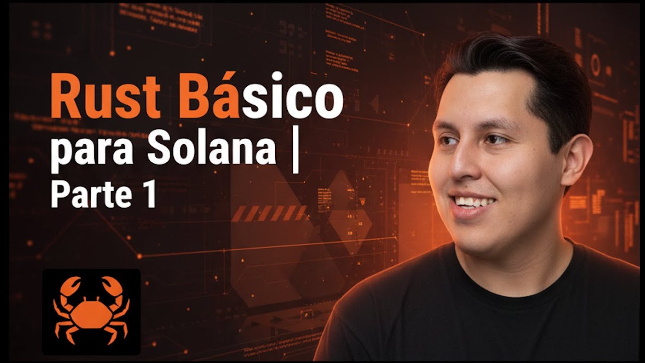 Rust Solana Code Rust Básico para Solana - Parte 1 - YouTube