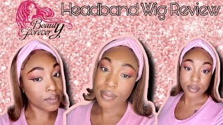 How To: 90’s Inspired Flipped Bob| Beginner Friendly| Beauty Forever Hair Headband Wig Review