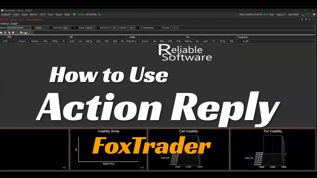 How to Use Action Replay In FOX Software - YouTube