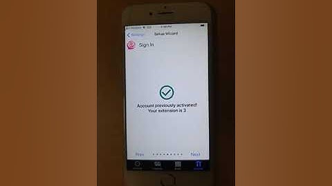 Running the iOS Setup Wizard