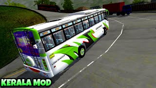 Kerala Bus Mod For Bus Simulator Indonesia | Bussid Kerala Bus Livery -  Bussid Malayalam - Atal V2💥 screenshot 4
