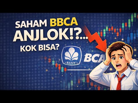 Benteng blue chip terbesar di Indonesia (BBCA) anjlok!?..., bagaimana mungkin??