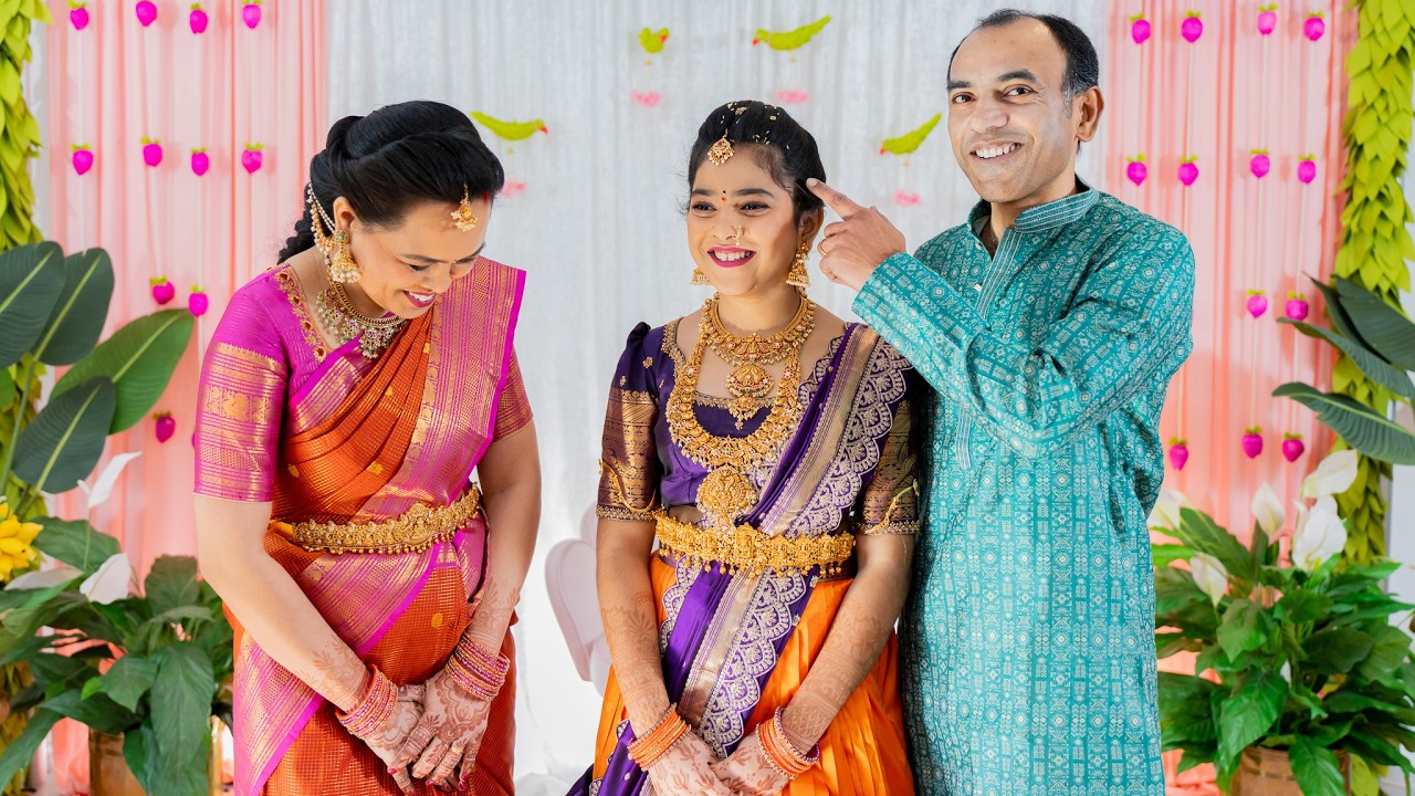 Tirtha's Half Saree Ceremony || 4K || Atlanta, GA || Raw Events