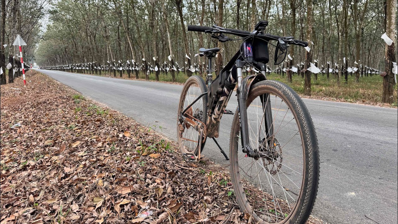 90km Đạp Xe Cung Đường Kênh Đông Củ Chi - Hồ Dầu Tiếng. 