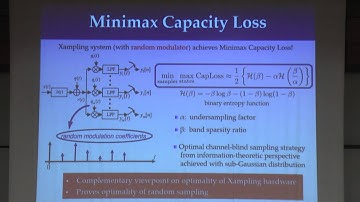 Welcome and Overview of Sub-Nyquist Sampling by Prof. Yonina Eldar