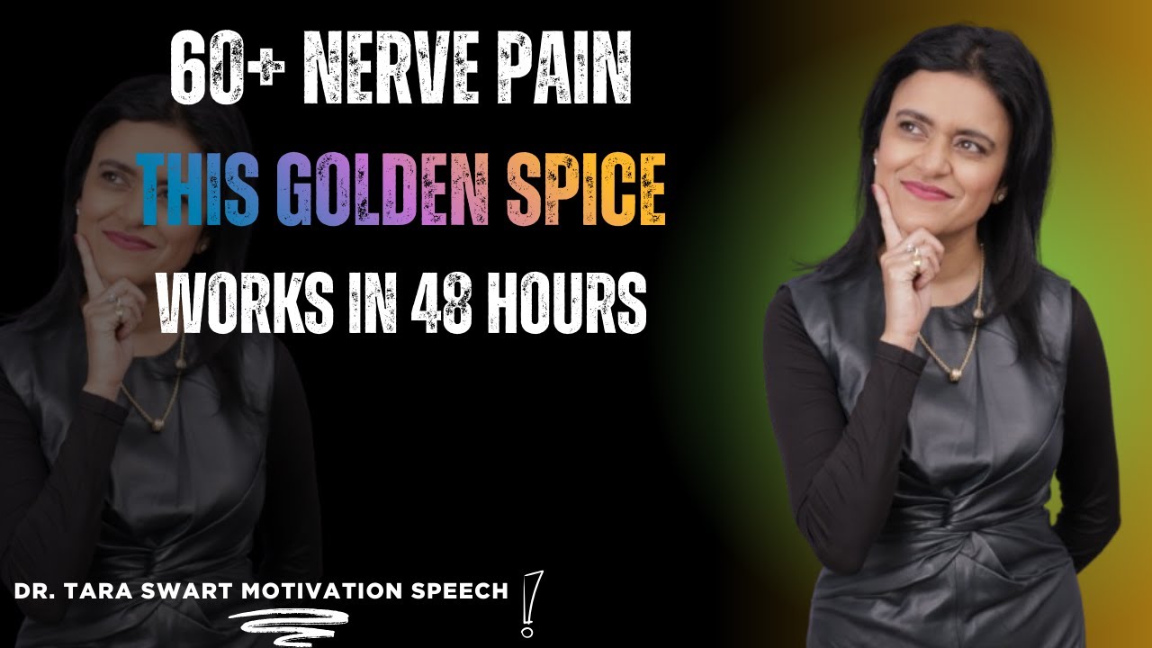 Nerve Pain After 60? Stop the Burning in Just 48 Hours with This Daily Golden Spice Dr Tara Swart