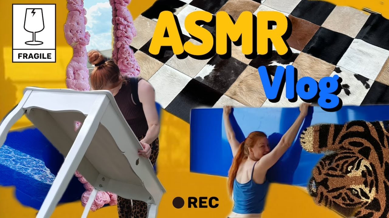 ASMR VLOG (Voiceover) 📦 Einzug in meine neue Wohnung