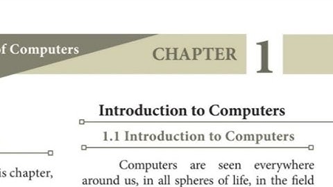 Introduction to Computers - 11th Computer | UNIT 1 | CHAPTER 1 |  PART 3 | தமிழ் விளக்கம்
