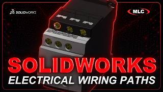 SOLIDWORKS Electrical EEW Paths | Route Wires from 2D Schematic to 3D