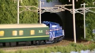 鉄道模型 Nゲージ KATO DD51 北海道色 重連 牽引 トワイライトエクスプレス 11両フル編成 《Japanese railroad model N gauge》