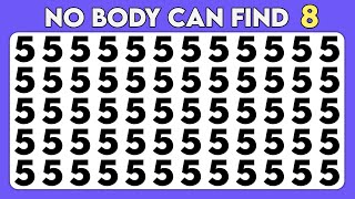 Test Your IQ & Observation Skills | Find the Odd One Out - Number and Letter Edition | 40 Puzzles  screenshot 2
