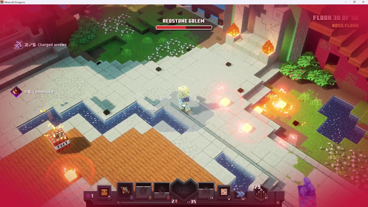 King of the Tower - Father & Son play Minecraft Dungeons Tower Run Jan 6th, 26