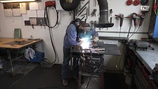 Altes Handwerk Der Herdschlosser Aus Weißenkirchen