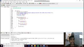 CODING pemrograman untuk segitiga sama kaki